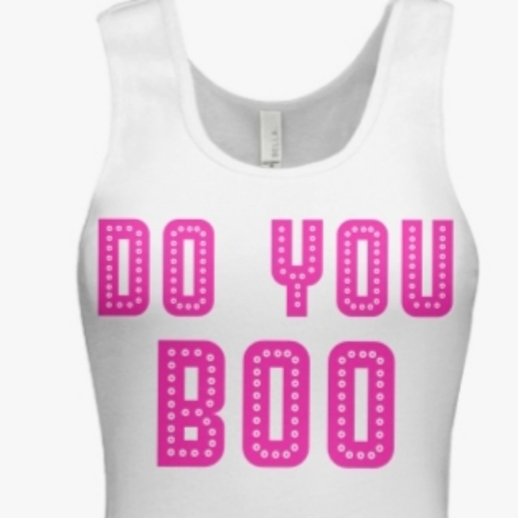 popula clothing Tops - Custom made ladies do you boo tank top